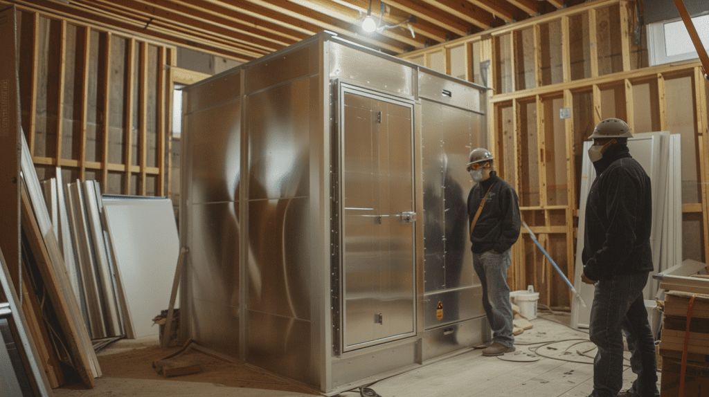 Walk In Cooler Installation 3