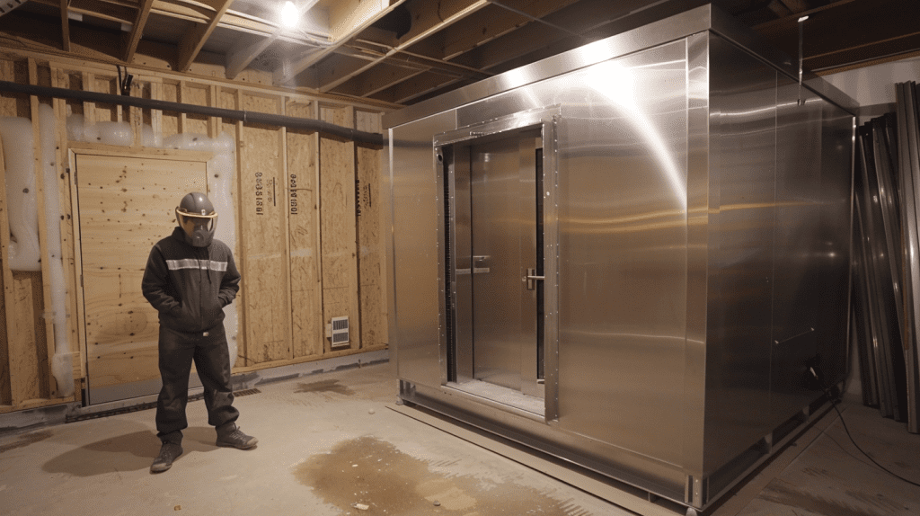 Walk In Cooler Installation 6