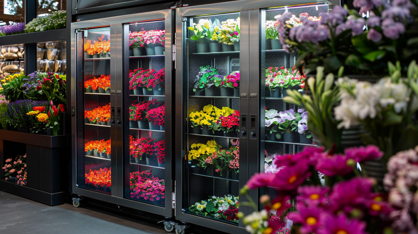 walk in flower cooler for sale