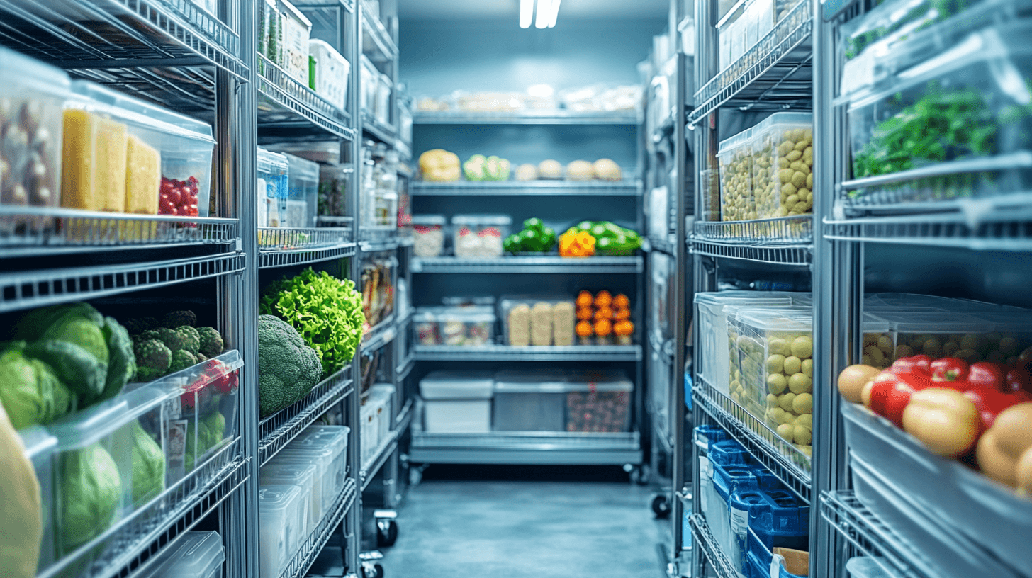 walk in cooler food storage chart
