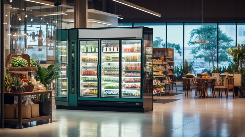 Glass Door Commercial Refrigerator