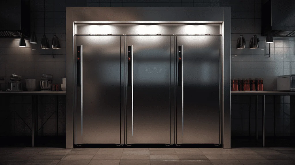 3 Door Commercial Refrigerator