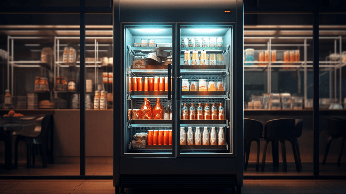 Commercial Refrigerators with Glass Door