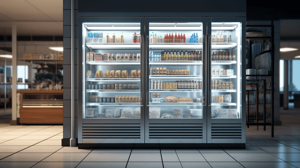 Glass Door Walk In Cooler