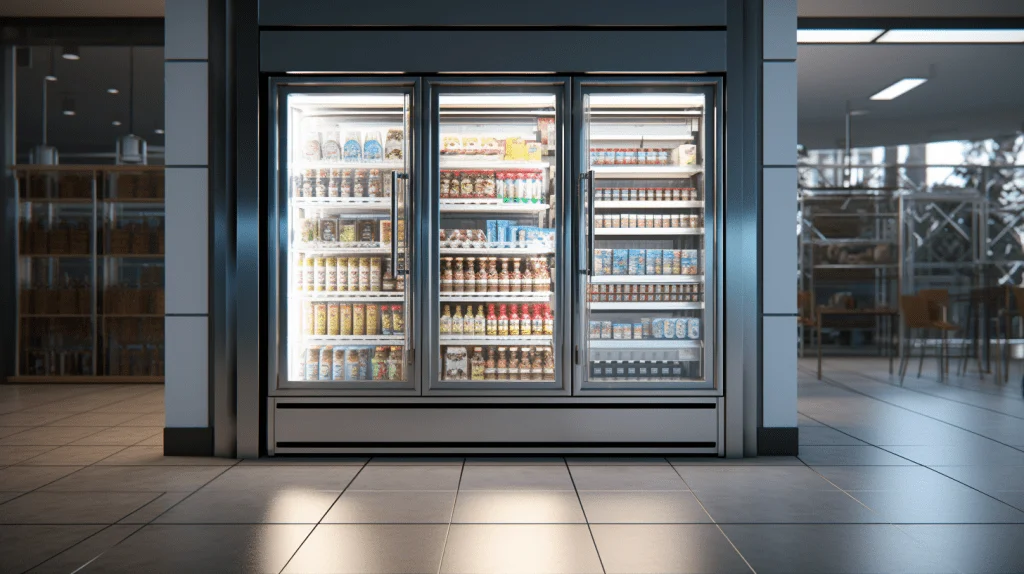 Glass Door Walk In Cooler