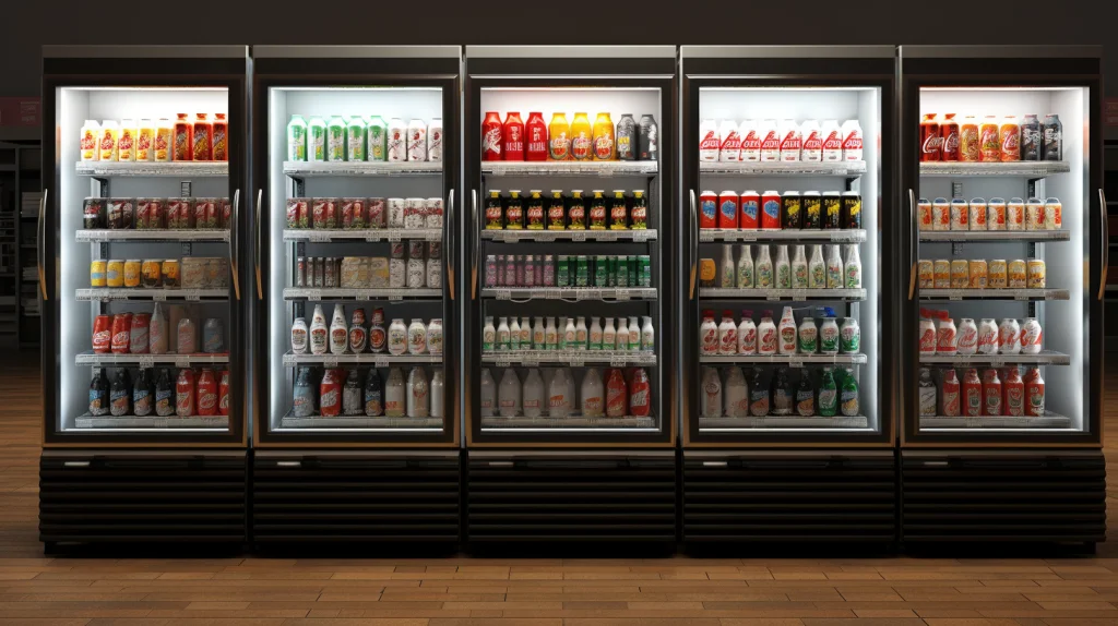 5 Door Walk In Cooler