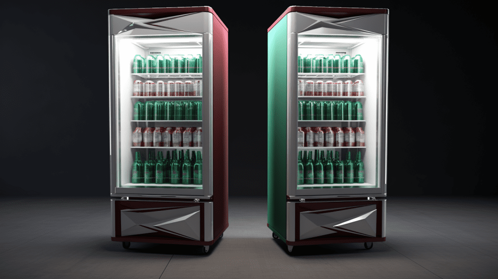 Reach In Beverage Cooler
