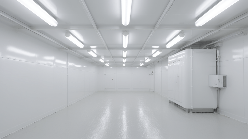 Walk-in cooler light fixtures