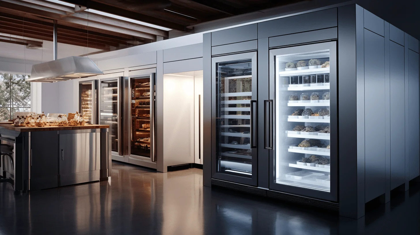 Walk In fridge and freezer