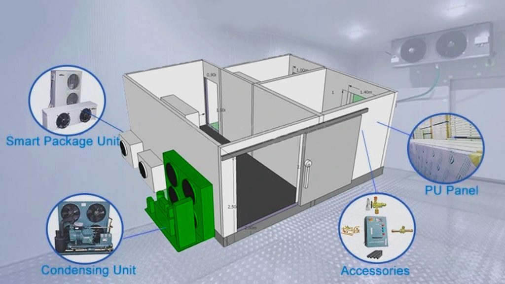 walk in freezer parts