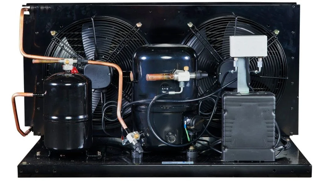 condenser unit for walk in cooler
