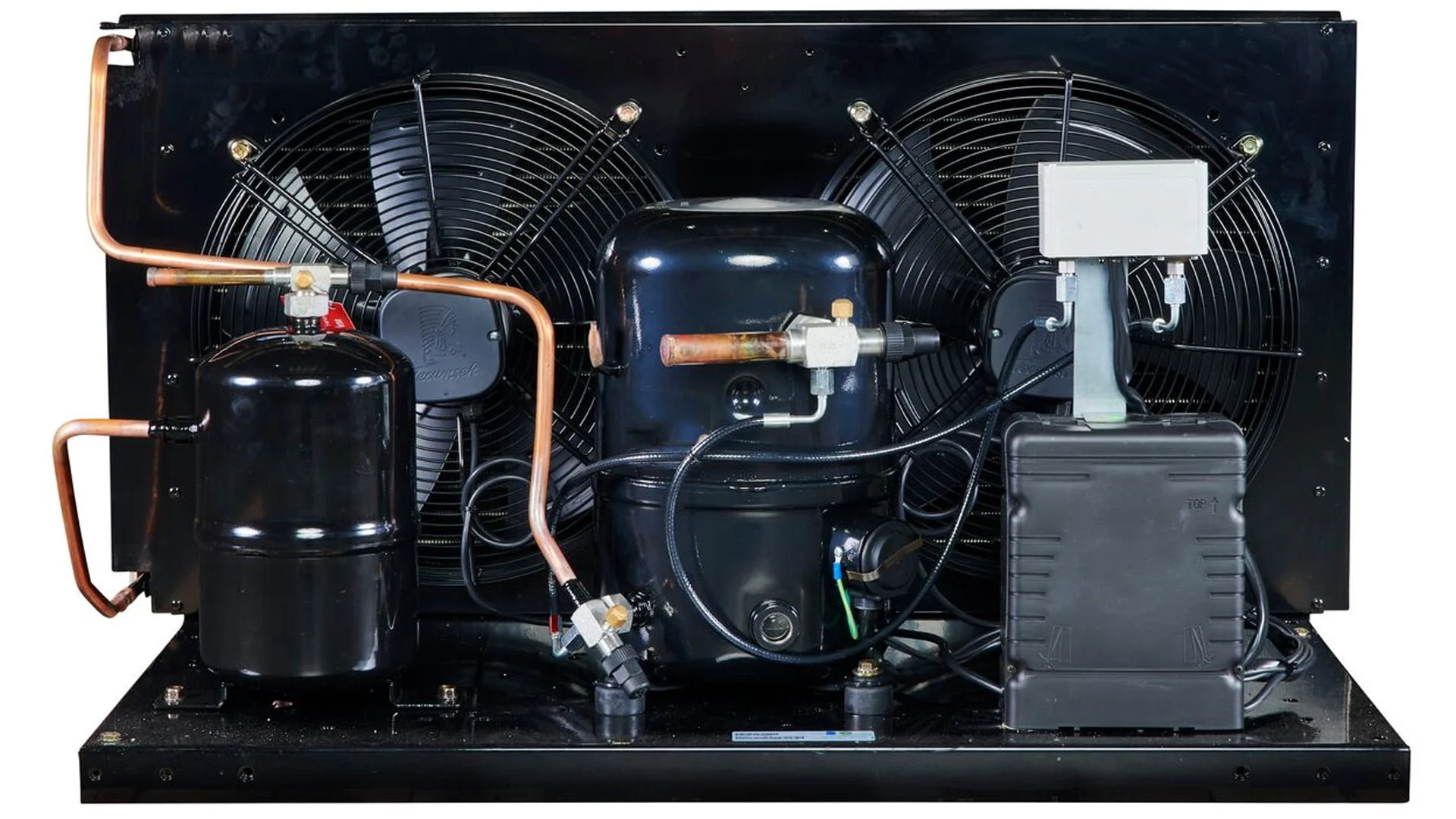 condenser unit for walk in cooler