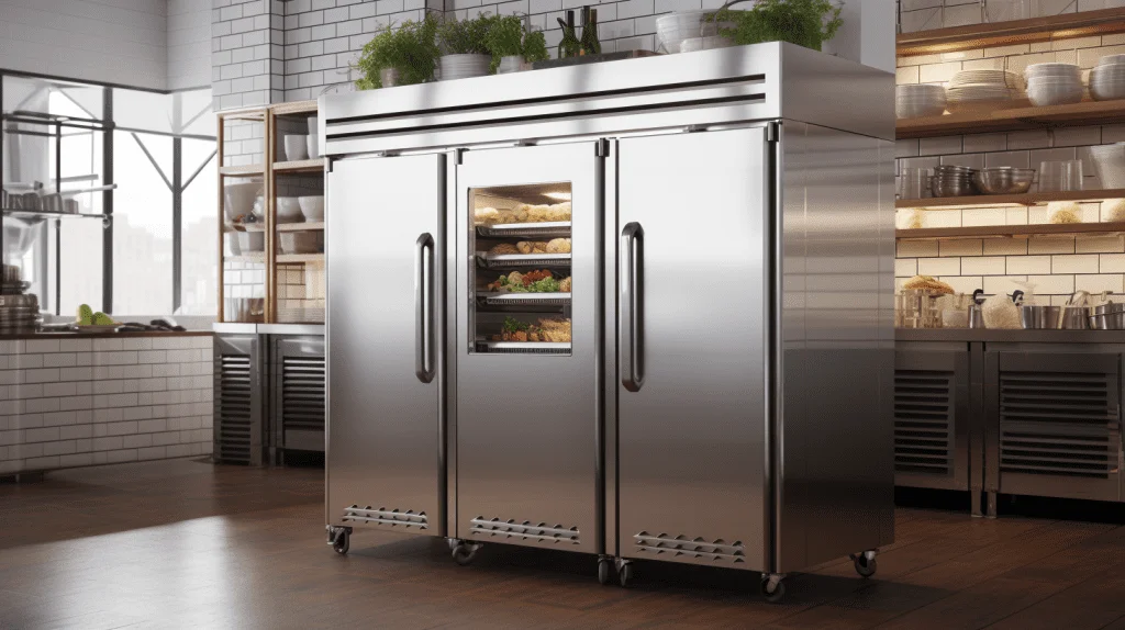 three door commercial fridge 6