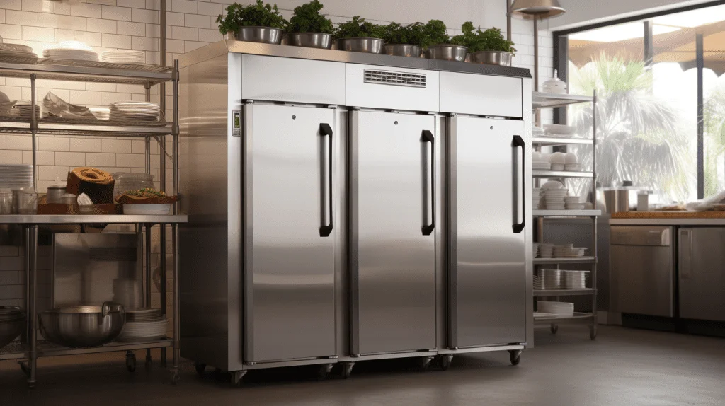 three door commercial refrigerator 2