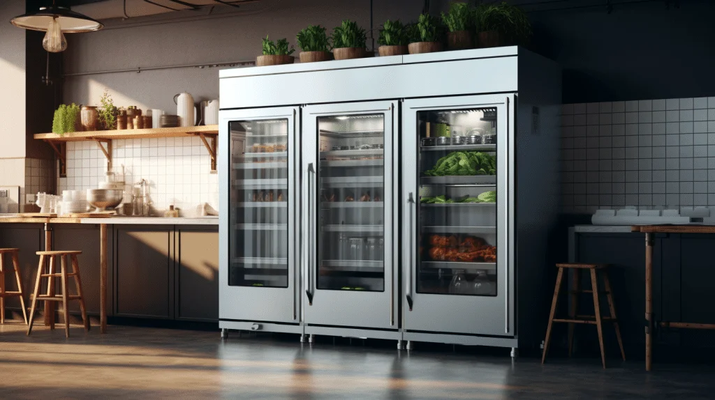 three door commercial refrigerator 4