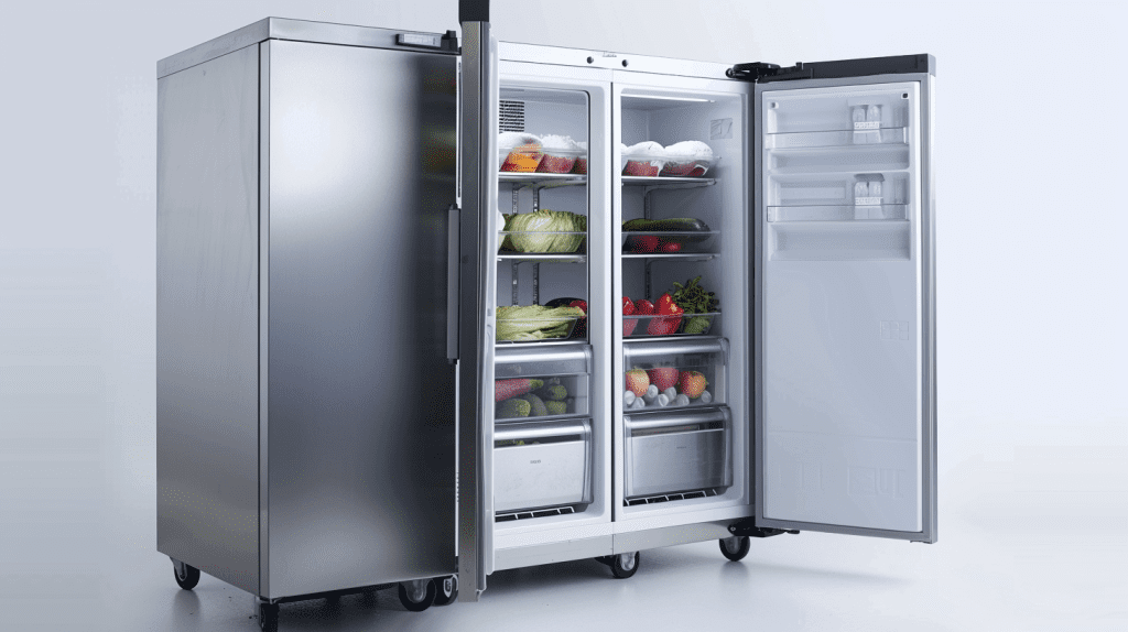 Commercial 3 Door Fridge 4