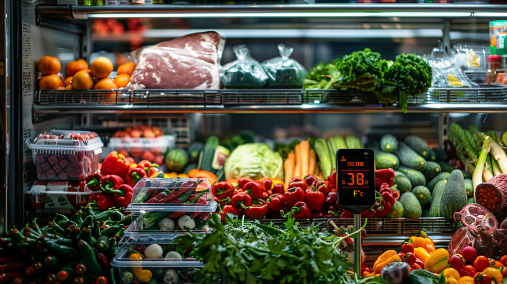 What is the proper temperature for a walk-in cooler