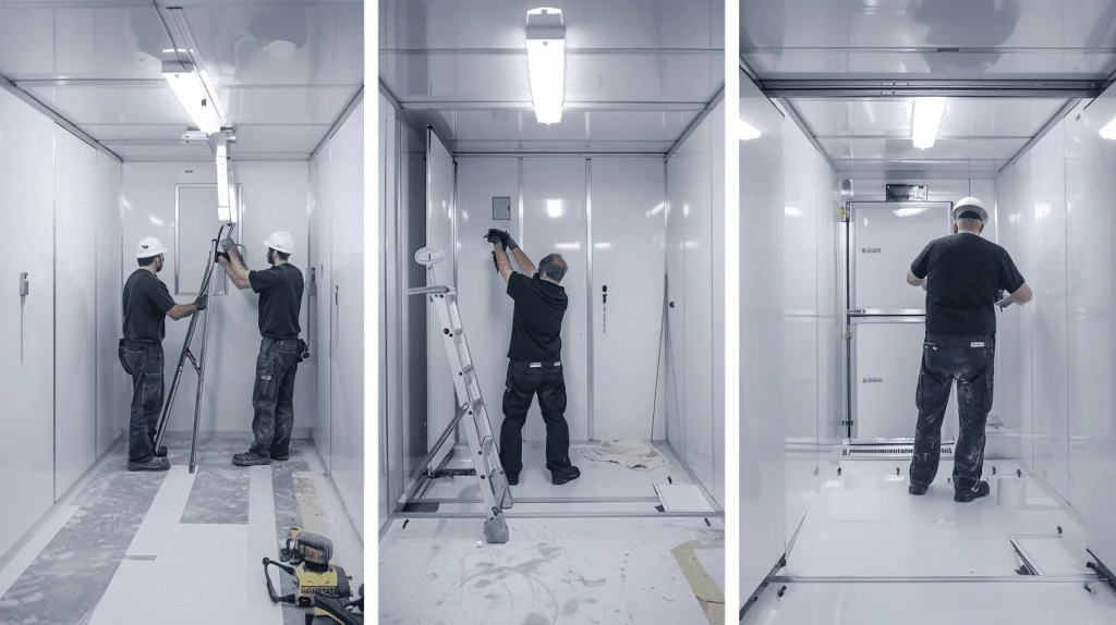 Walk In Cooler assembly