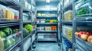 walk in cooler food storage chart